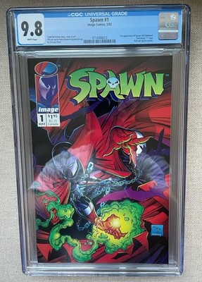 Spawn 1 Image Comics 1992 CGC 9.8 Todd McFarlane 1st App Spawn Al Simmons