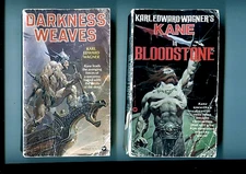 BLOODSTONE + DARKNESS WEAVES P/Bs KARL EDWARD WAGNER 1978-1983