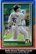 2025 Donruss Carlos Beltran #4 New York Mets Red and Blue MLB Baseball