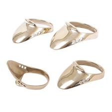 Brass Thumb Ring Finger Guard for Mongolian Style Release For Protection 22mm