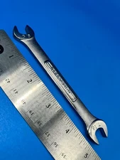 Craftsman Tools Double Open End Wrench 3/8” x 7/16” VV44572 USA C-10-1
