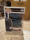 Funko Pop The Lord of the Rings  Nazgul 446 Signed Quote By Jed Brophy COA Certi