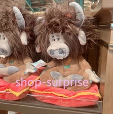 Authentic Shanghai Disney Zootopia Yax The Yak Cute Cartoon Plush Doll New