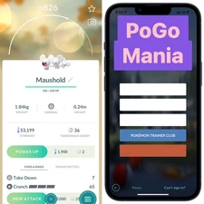 Maushold (Family of Three)💥(NON shiny)💥mini PTC 20k💥(read description)