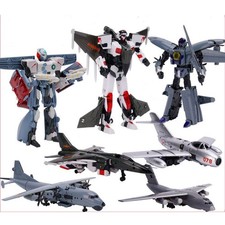 Airplane Transform Robot Bot Tank Model Defor...