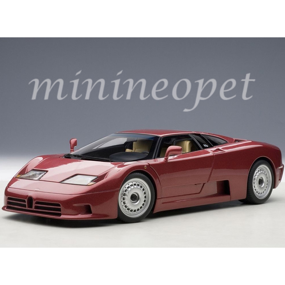 AUTOart 70977 BUGATTI EB110 GT 1/18 MODEL CAR DARK RED