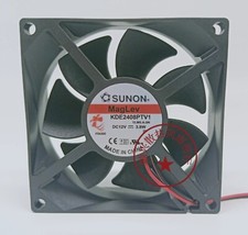 SUNON KDE2408PTV1 8025 DC12V 3.8W 8CM 2-Wire Inverter Cooling Fan