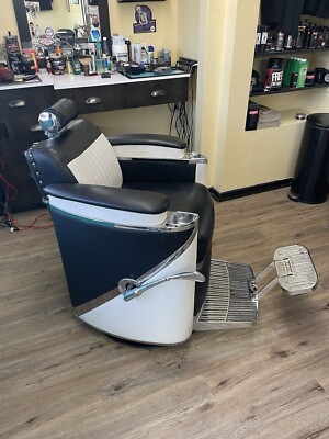 1962 Koken Presidential Barber Chair Fully Restored!!!
