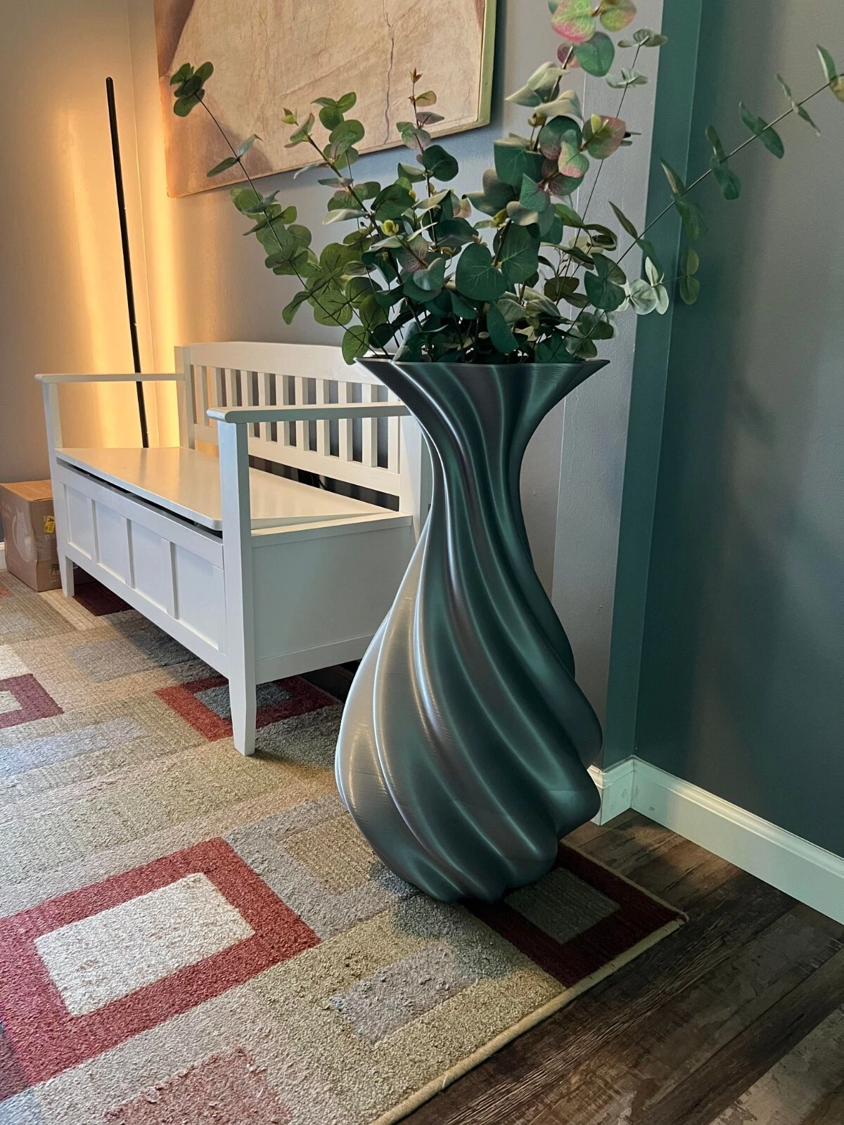 Tall Floor Vase Decorative Large Spiral Elegant 28 Inch Floor Vase
Opens in a new window or tab
