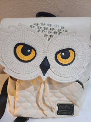 Loungefly Harry Potter Hedwig Faux Leather Mini Backpack 