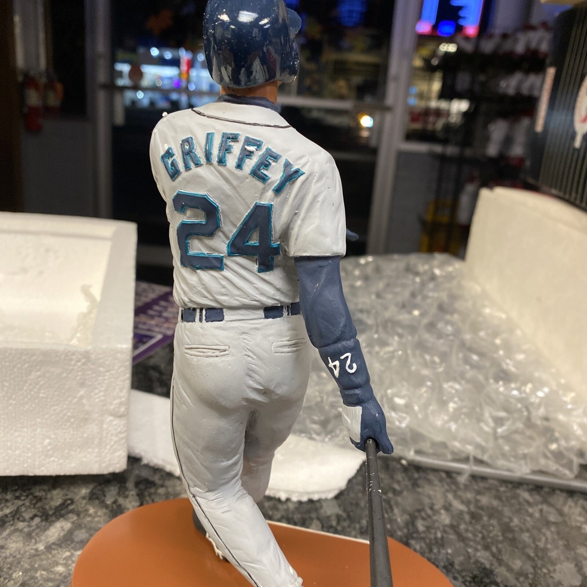 【MLB】Ken Griffey Jr. SALVINO社 Ken Griffey Jr. Signed Autographed Seattle Mariners MLB Salvino