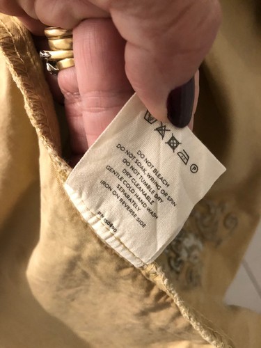 Spell & The Gypsy Collective 100% Cotton Taupe Wanderer Panther Jacket Size M 🌻 - Picture 13 of 17