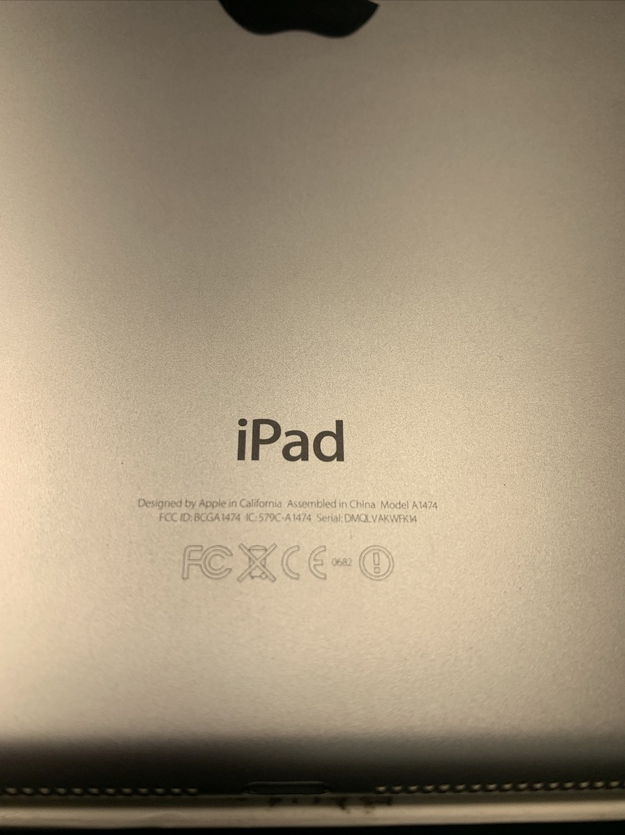 Apple iPad Air Silver 2013-2014 version Model A1474 - 16GB - | eBay