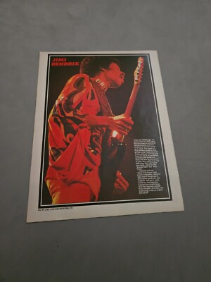 TPEEP06 MAGAZINE PICTURE 11X8'' JIMI HENDRIX 
