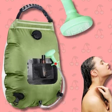 Solar Shower Bag 5 gallons/20L Solar Heating Camping Shower Bag for Camping