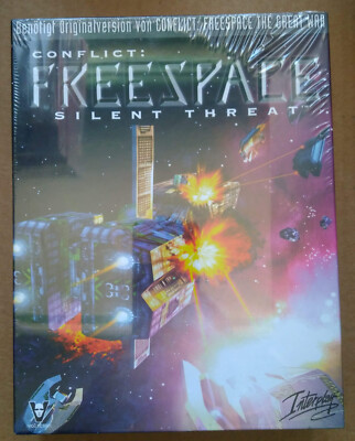 Conflict: Freespace Silent Threat PC CD-ROM Deutsch Big Box  NEU 