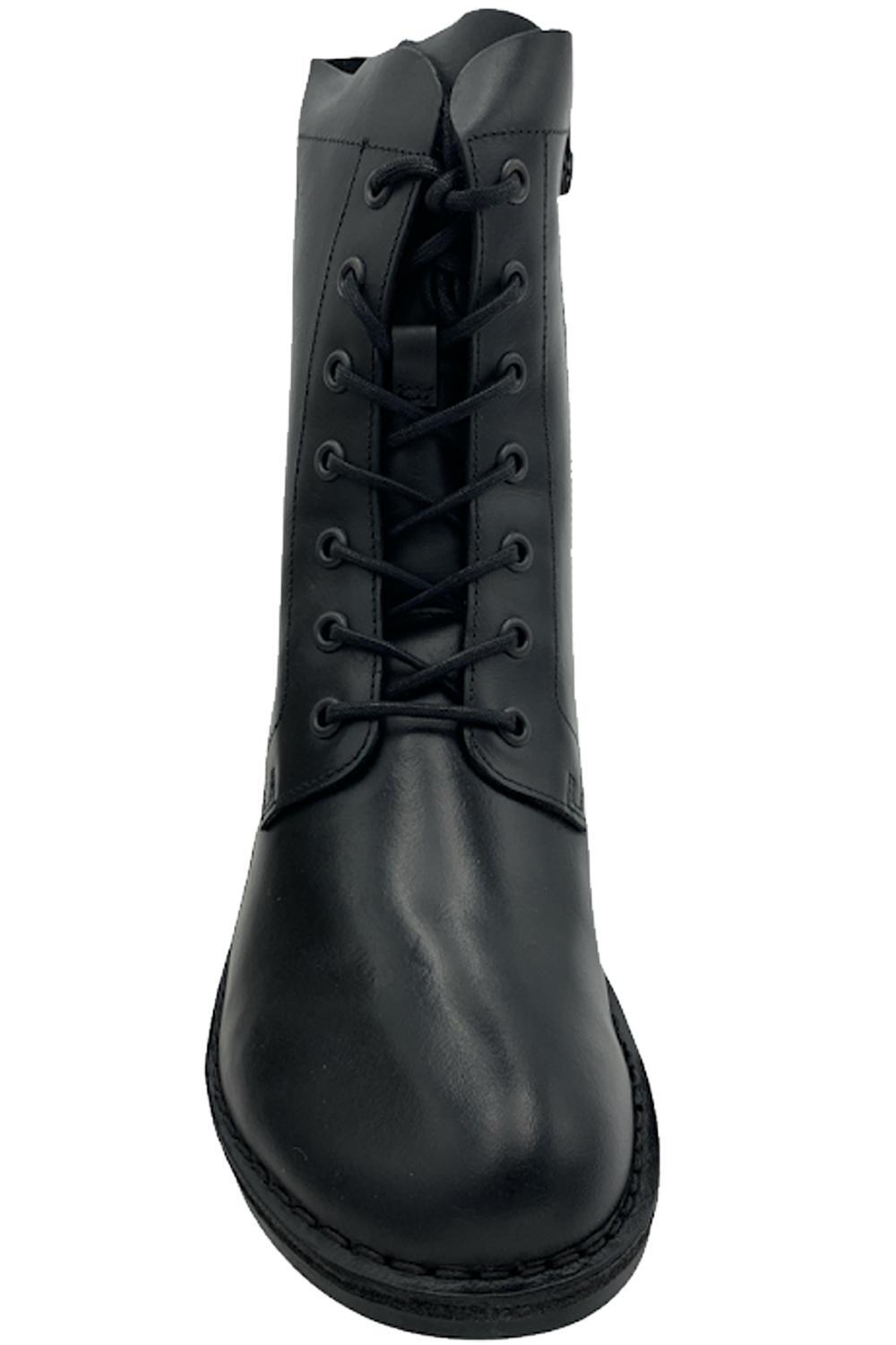 fly marl lace up boots