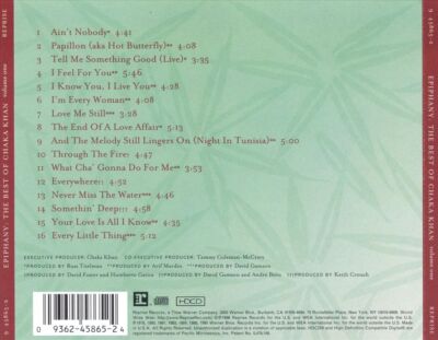 CHAKA KHAN - EPIPHANY: THE BEST OF CHAKA KHAN, VOL. 1 NEW CD