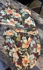 VINTAGE VENUS 2 PIECE SWIM SUIT  SIZE MEDIUM HIGH CUT LEG.