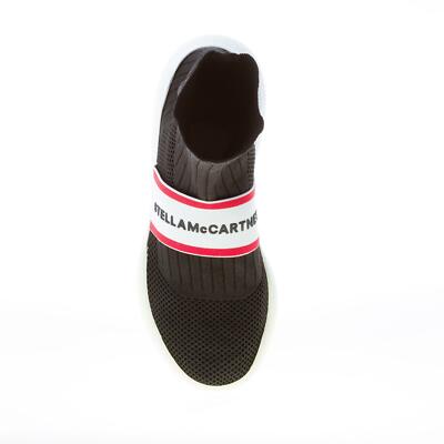 Baskets Stella McCartney Loop Sneaker High Sock - Noir, Tissu Stretch, Neuf Avec Emballage