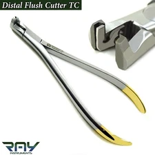 Dental Distal End Flush Cutter TC Safety Cut & Hold Arch Wire Orthodontics Plier
