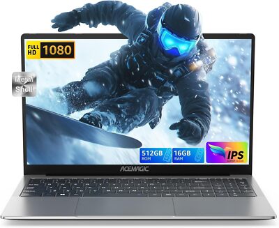 【 90% neue 】15,6 Zoll Laptop Intel 12th N150 16GB RAM 512GB SSD WIFI Windows 11