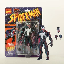 Hasbro Marvel Legends Venom Retro Spiderman 6" Action Figure *Dented Packaging*
