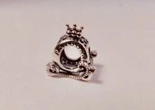 Authentic Pandora Charm, Polished Crown O Carriage,  #798323