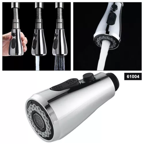 Kitchen Tap Pull Out Spray Head Replacement Faucet Sprayer Mixer Shower Head - Picture 7 of 14