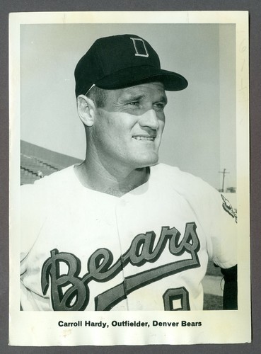 1965 Carroll Hardy Denver Bears 