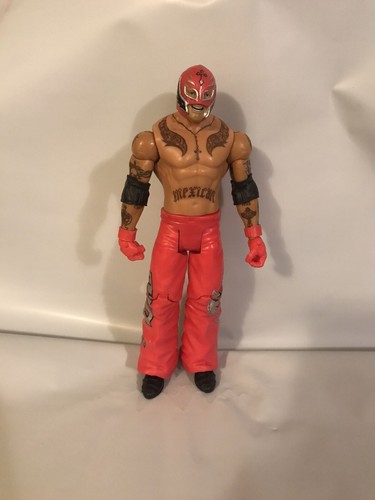 Wwe Rey Mysterio 11 Mattel Raw Attire Figure Wcw Wwf Ebay