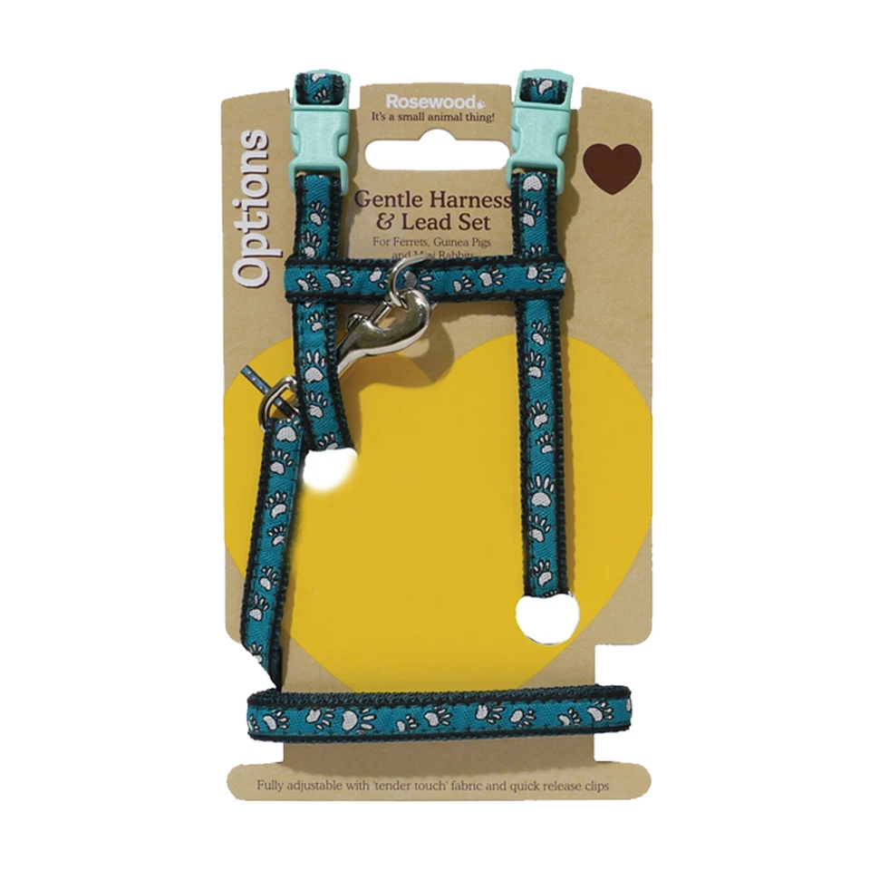 Набор мягких ремней безопасности и поводков для мелких животных палисандр кролик хорьок морская свинка  - Изображение 4 из 4
