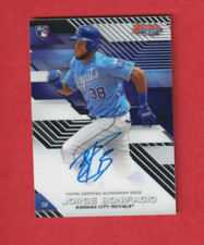 Topps Baseball Autograph Year 2017 Jorge Bonifacio Chrome Card B17-JB