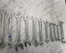10 Pack NOS variety wrench set SK Pony Alloy 100000