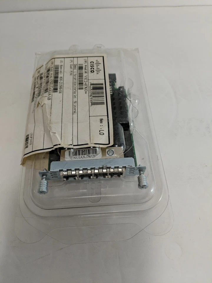 VIC2-4FXO Cisco Quad Port FXO Voice Interface Card 800-33585-01 73-12953-01 New - Image 3 of 4