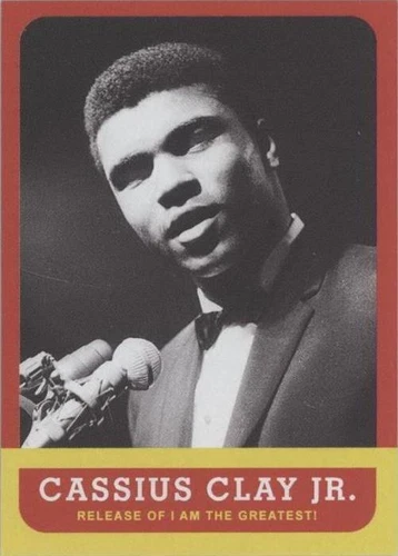 2021 Topps Muhammad Ali The People's Champ Collection - Cassius Clay Jr. Muhammad Ali #4
