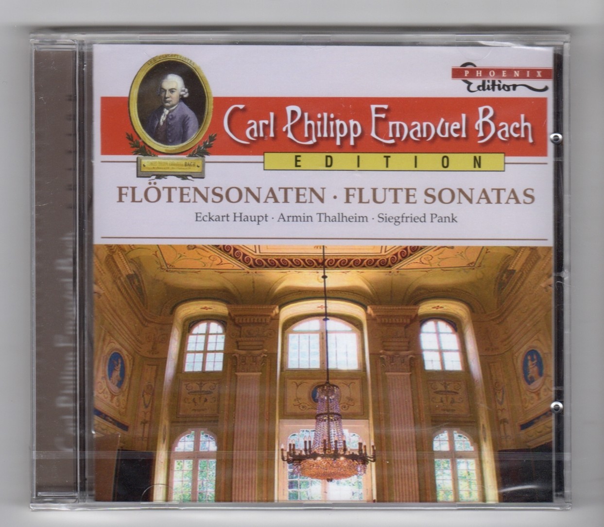 (HY455) CPE Bach, Flute Sonatas - 2011 Sealed CD