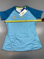 Louis Garneau womens HTO 2 casual cycling jersey Medium M (8700-1)