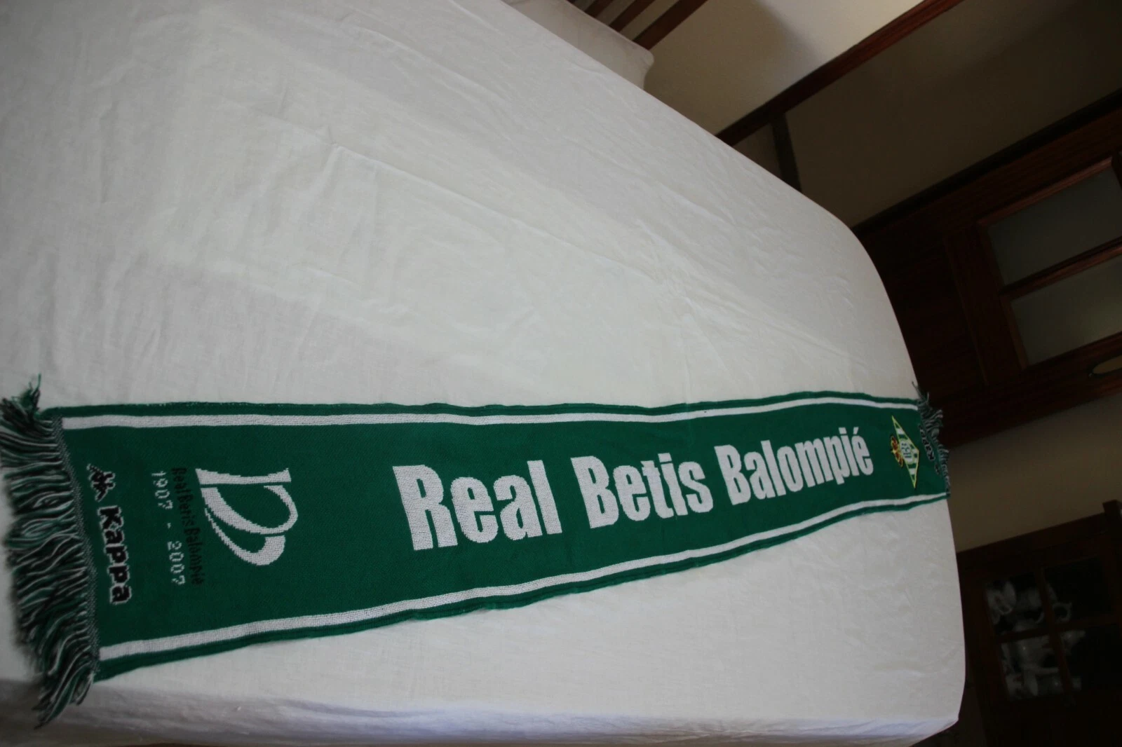 Drapeau Du Centenaire Du Real Betis Balompié - état Très Bon