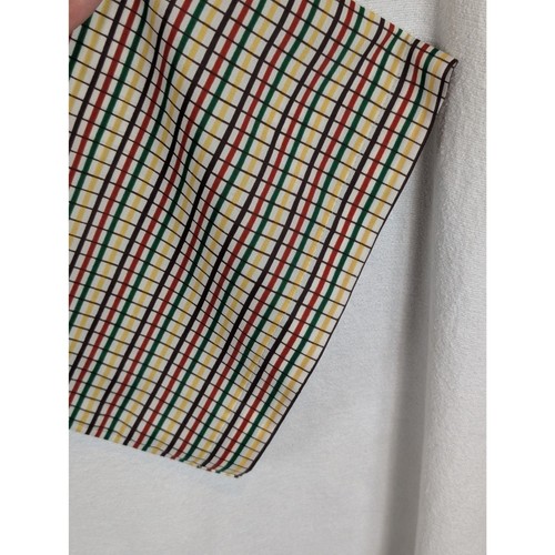 Vintage Christian Dior Monsieur Plaid Bath Robe One Size - Picture 10 of 15