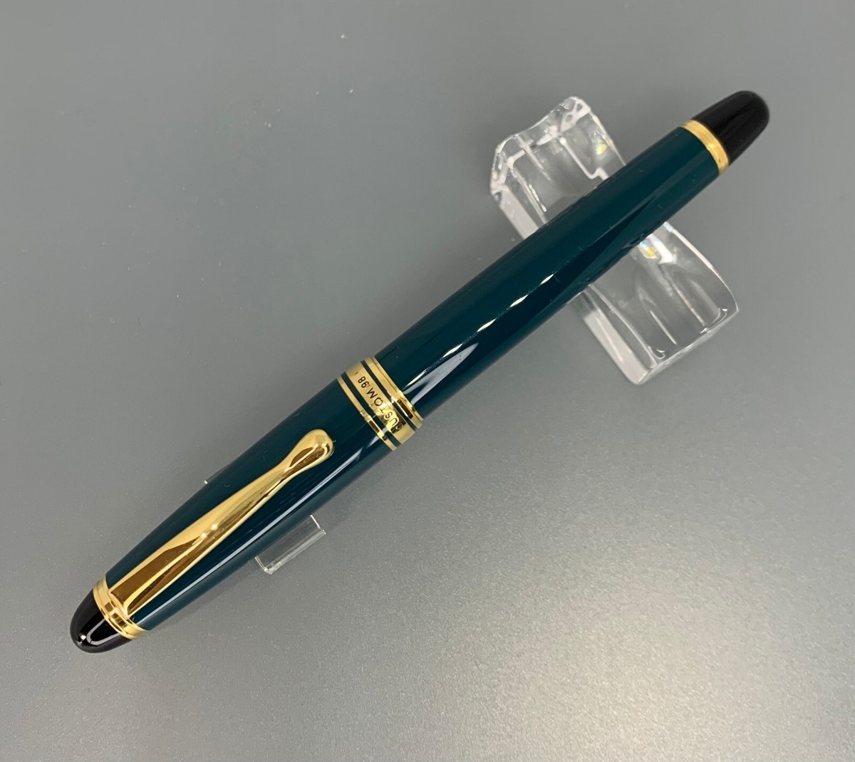 Used] PILOT Custom 98 Fountain Pen Dark Green 14K Nib Fine with