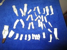 Artist: Large lot antique bi8nding doll arms and legs  - Germany