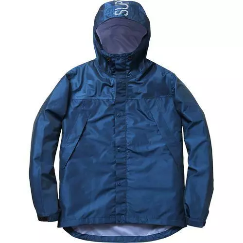 Supreme Iridescent Taped Seam Jacket Brown Blue F/W 13