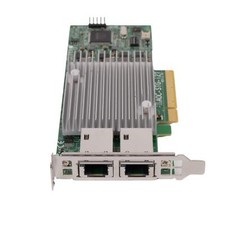 AS IS Supermicro AOC-STG-i2T 2Port 10GbE Ethernet PCIe NIC SFF w/Broken NIC Lock