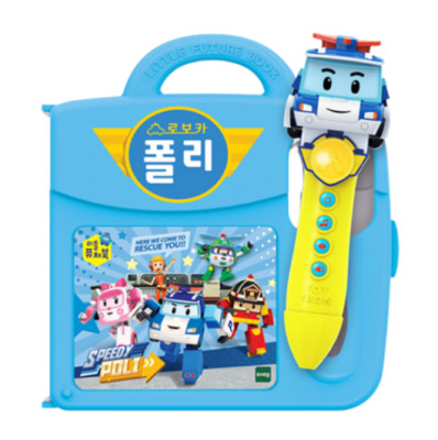 Little Future Book Polypen Set: Korean English Poly-pen Speaks and Sings Kid Toy