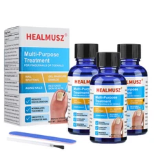 3X HEALMUSZ Antibacterial Fungal Nail Treatment Nail Repair Essential Oil Serum
