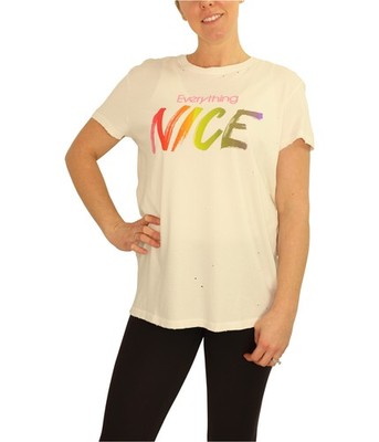Junk Food Womens Everything Nice Graphic T-Shirt