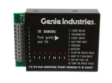 Part # GN56057GT Fits Genie - IGNITION START MODULE,12/24V