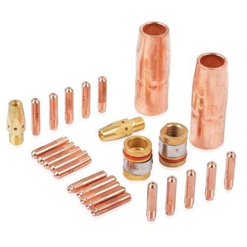 MIG Welding Gun Accessory Kit 0.035" Tip-Nozzle-Diffuser for Miller M-25/40 26x - Picture 7 of 12