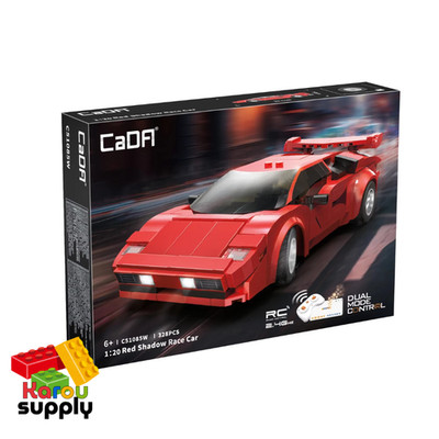 CaDA C51082 RC Rennwagen 1:20 Technic Auto mit App Steuerung Baustein Set
